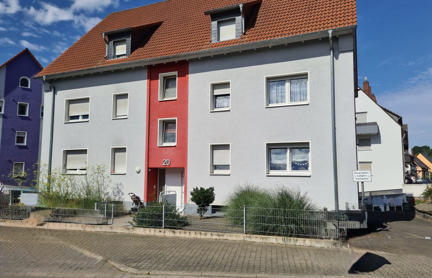 Haus mit rotem Strich | Rs Bausysteme GmbH
