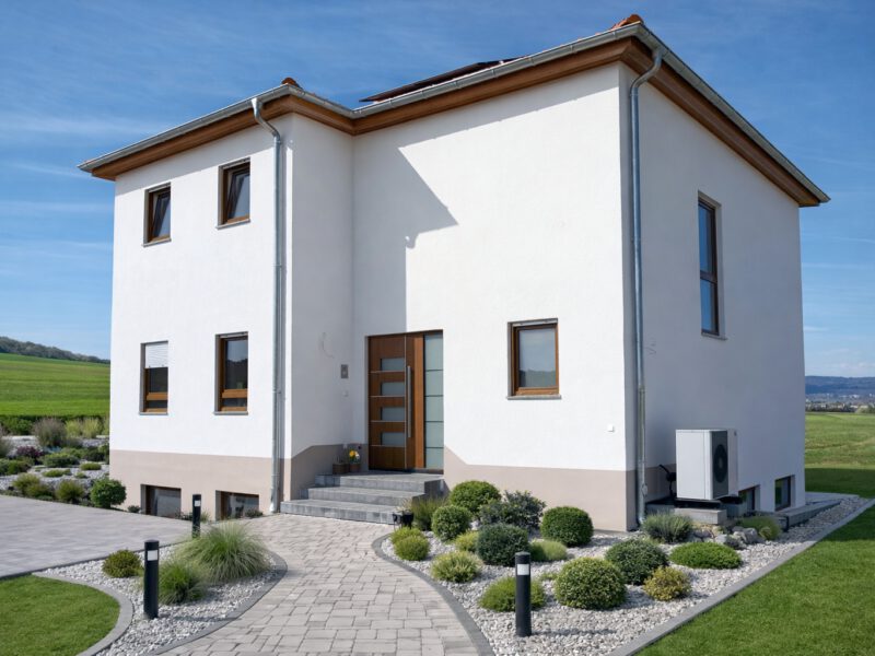 Schlüsselfertiges Einfamilienhaus